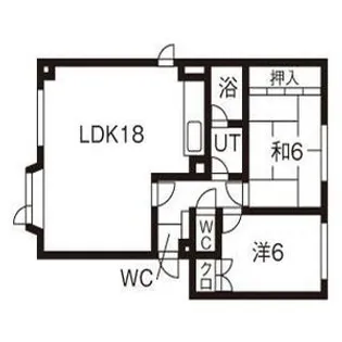 グロワール22【1階】の間取り