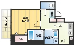 コンサイドレイション【4階】の間取り