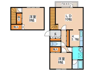 フレックス福住の間取り