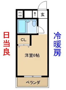 駒場野ハイツ【1階】の間取り