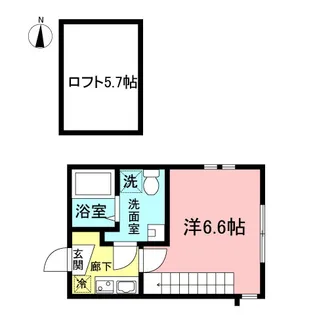 リヴィエール【2階】の間取り