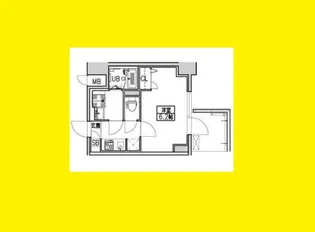 S-RESIDENCE新大阪Rish【9階】の間取り