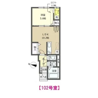エターナルグレース【1階】の間取り