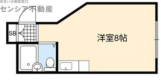 寺本マンション【3階】の間取り