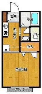 ルーチェスタジョーネ【1階】の間取り