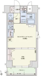 アーバネックス秋葉原EAST【9階】の間取り