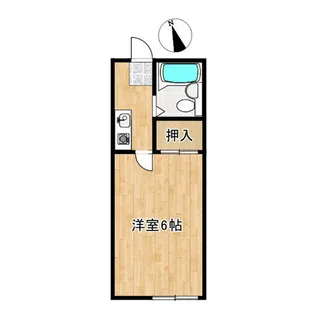 シスターハウスI【1階】の間取り