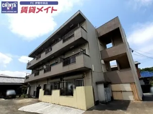 大海マンション【1階】の外観