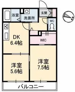 Ecrarge C棟【1階】の間取り