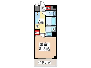 エル・ヴェ-ル【3階】の間取り