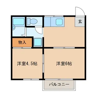 グリーンヒル刈谷【2階】の間取り
