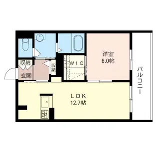 BEREO西荻窪【3階】の間取り