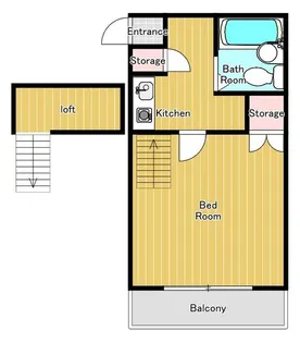 ジュネパレス船橋501【1階】の間取り