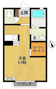 ワンズファームIII【2階】の間取り