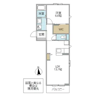 シャドール【1階】の間取り