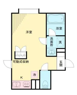 FLAT-T丸寶舎【1階】の間取り