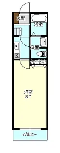 キャメル川越新宿町【1階】の間取り