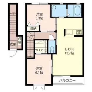 セレッソヒル VI【2階】の間取り