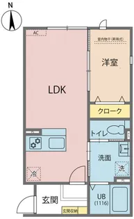 ルージュロワイヤル【2階】の間取り