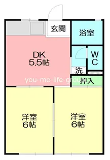 フォレスト【2階】の間取り