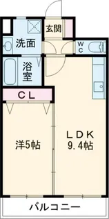 プロスペールSII【3階】の間取り