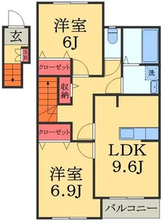 ネオ・ブリーズ【2階】の間取り