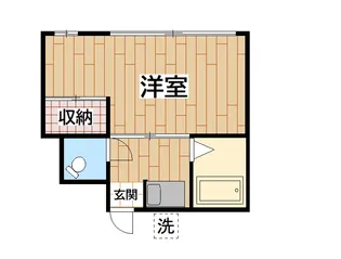 若杉荘【2階】の間取り