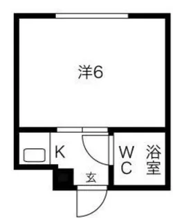 ナバマンション【4階】の間取り