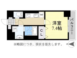 キャナルスクエア【6階】の間取り