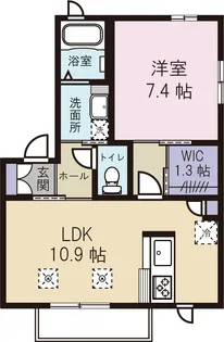 アミコート【2階】の間取り