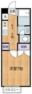 グランドールアベニュ【1階】の間取り