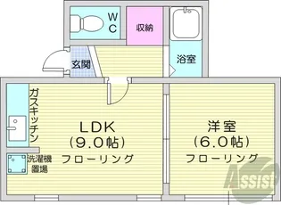 キラメック409【2階】の間取り