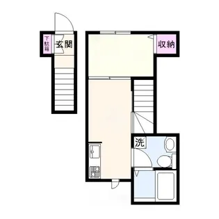 ハル外苑【2階】の間取り