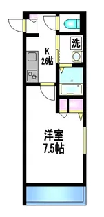 シャンゼルブ駒込【2階】の間取り