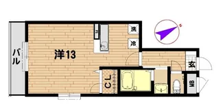 グランアモール【1階】の間取り