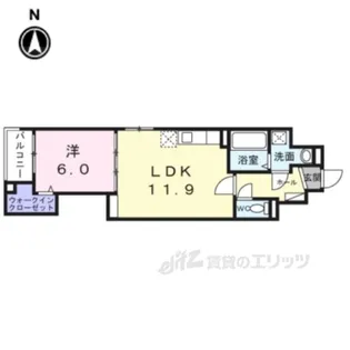 エランパティオ【2階】の間取り
