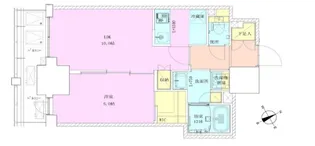 門前仲町レジデンス九番館【9階】の間取り