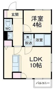 L・スタイリオ小田原【2階】の間取り