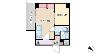 タク・シティーハイツ西小山【3階】の間取り