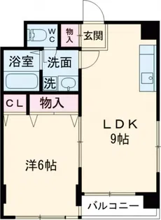 カーサ駒沢【2階】の間取り