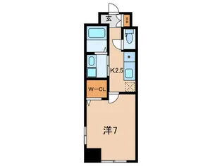 La Feliz魚町【10階】の間取り