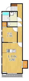 いしざかBR【2階】の間取り