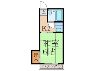 ミヤキビル【4階】の間取り