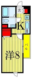 サンハイム西新井【3階】の間取り