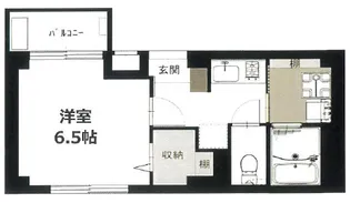 b CASA Kawasakidaishi EKME【1階】の間取り