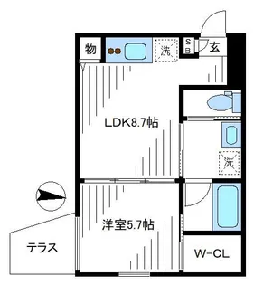 Leman.N【1階】の間取り