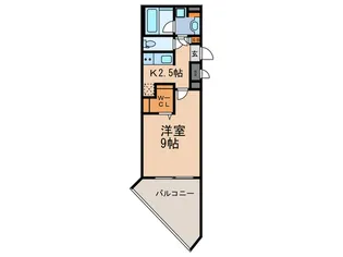 サンシャイン徳井【2階】の間取り