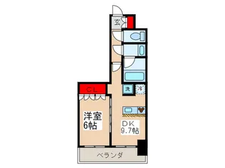 エスティメゾン錦糸町II【15階】の間取り