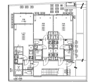 KEIAI RESIDENCE 北習志野IV【1階】の間取り