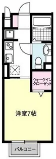HODAKA Canal 15【1階】の間取り